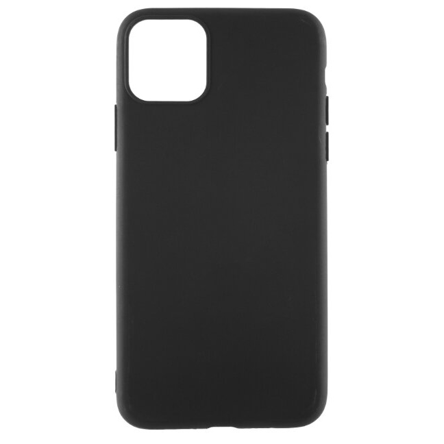 Силиконовый чехол для iPhone 12/ 12 Pro (6.1) чёрный (от 10шт цена 25р)