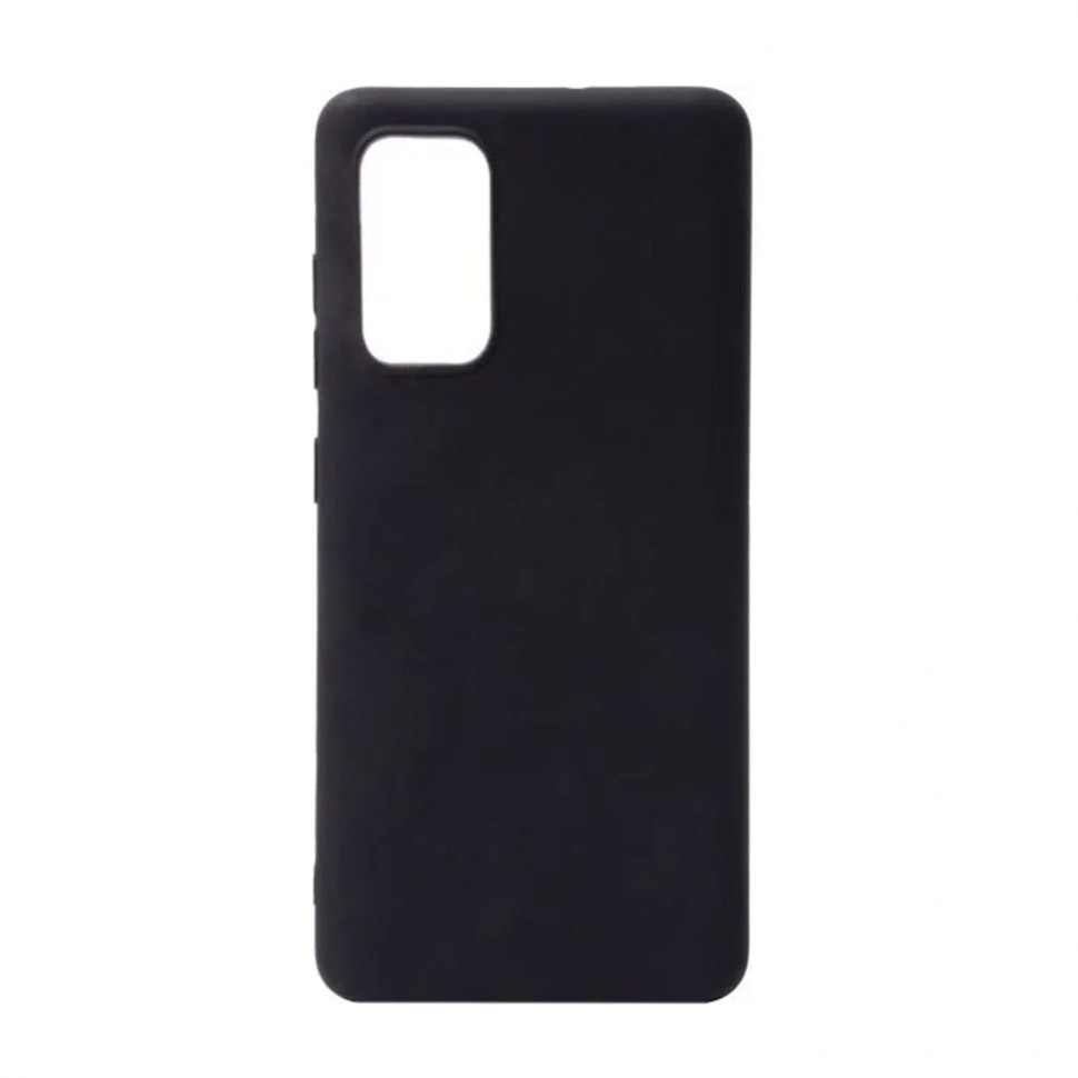 Силиконовый чехол для Samsung A52 (A525 2021) чёрный (от 5шт цена 10р)