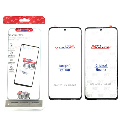 Glass+OCA Realme C55 Black (Musttby)