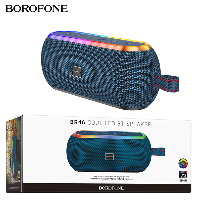 Bluetooth колонка Borofone BR46 Delight sports BT speaker (Navy Blue) (30)