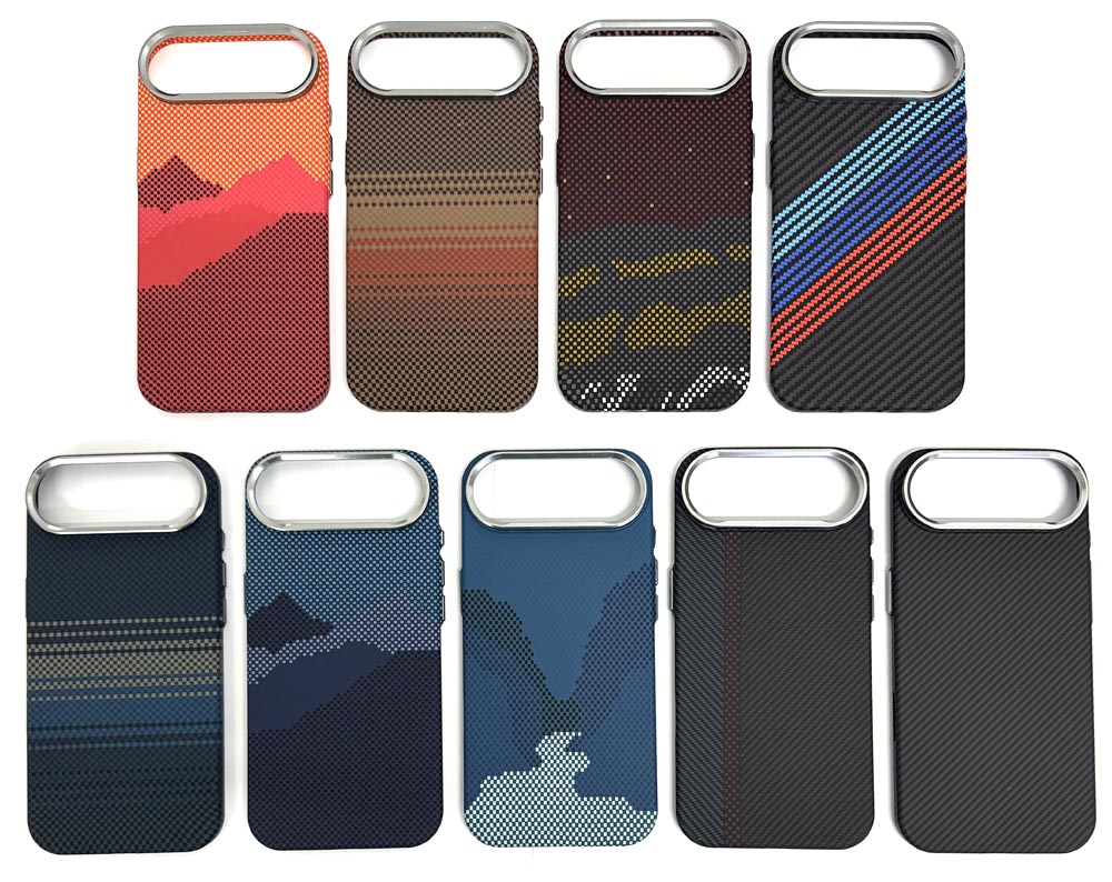 Задняя накладка для iPhone 17 Air i-Like карбон в ассортименте