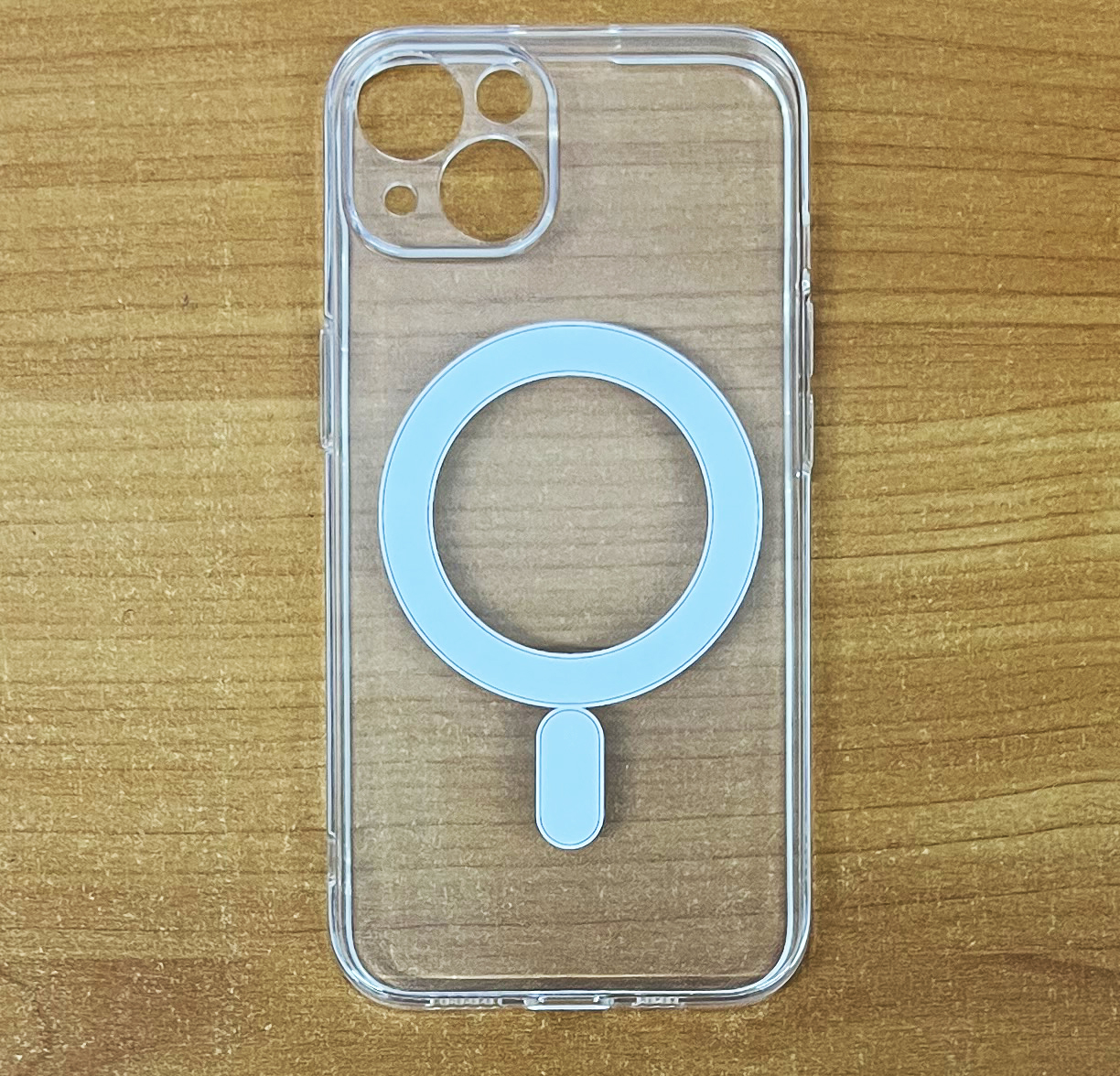 Силиконовый чехол для iPhone 13 прозрачный MagSafe
