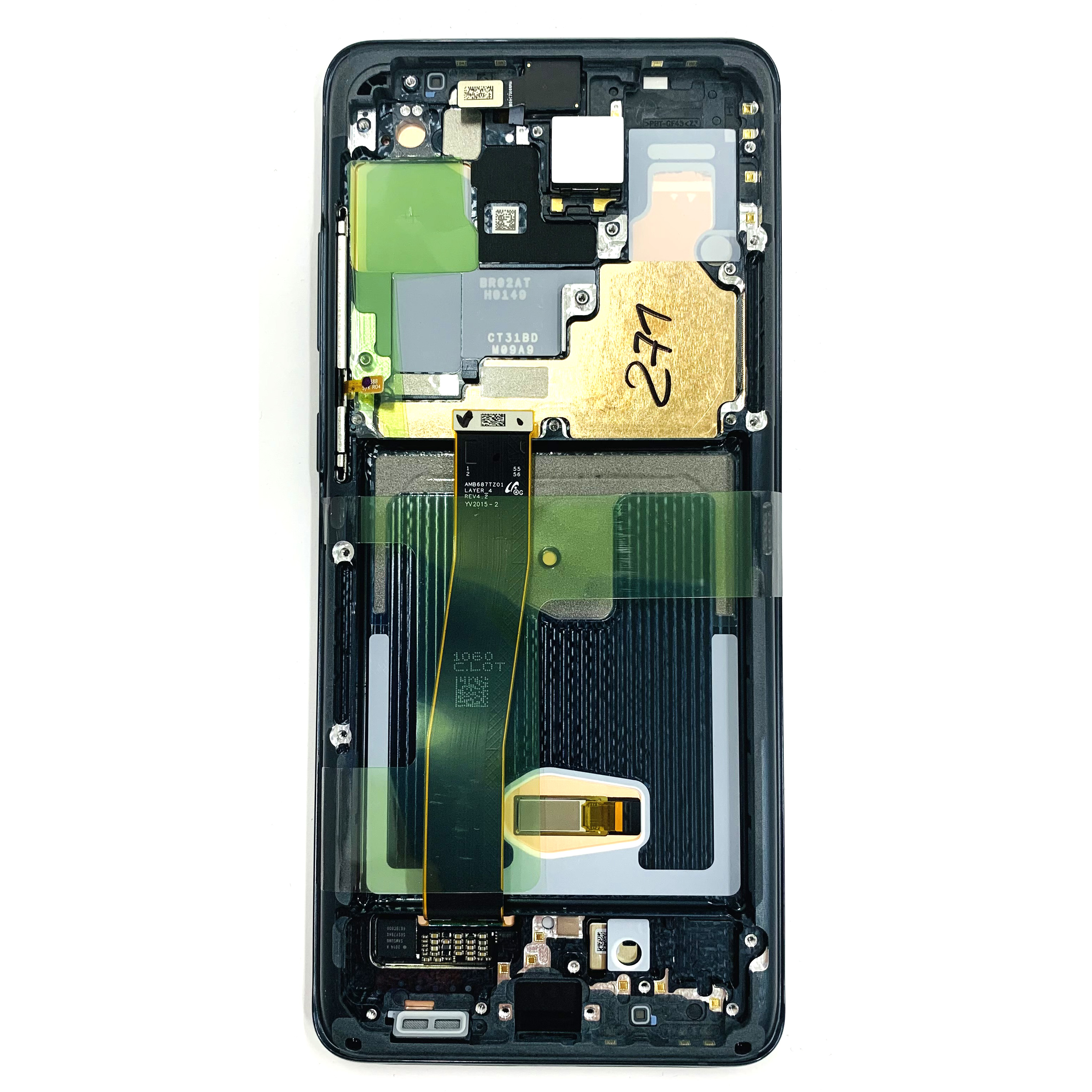 Дисплей + тачскрин для Samsung G988/ S20 Ultra Black (Service) + Frame  АКЦИЯ!!!