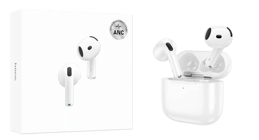 Наушники Hoco EW85 True wireless ANC noise reduction BT headset (White) (20)