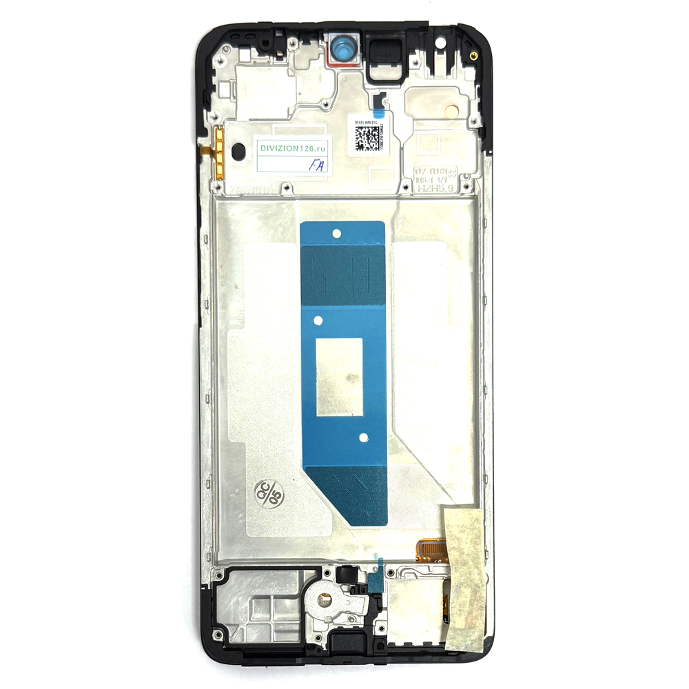 Дисплей для Xiaomi Redmi Note 14 4G (Black) Original + Frame