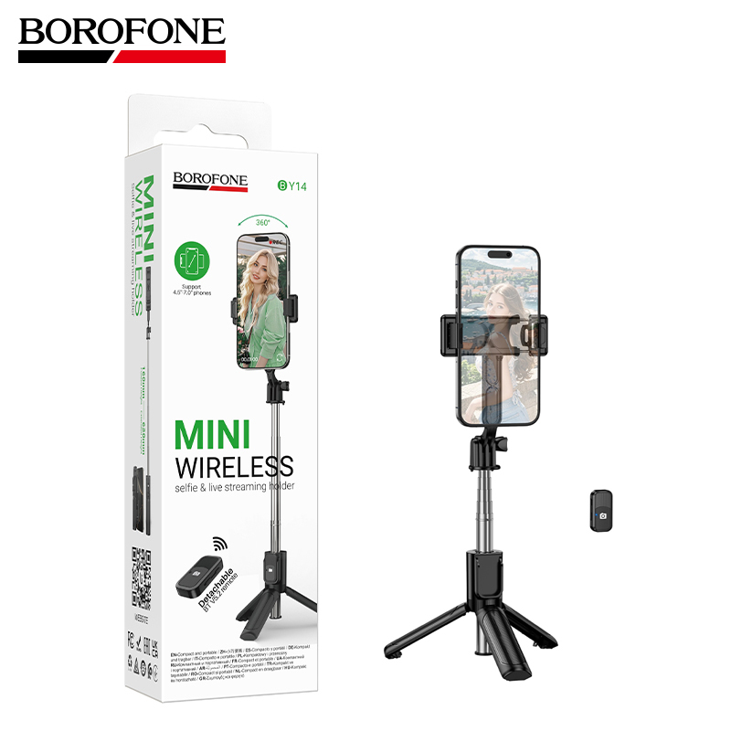 Штатив Borofone BY14 Graceful mini live broadcast holder (Black) (26)