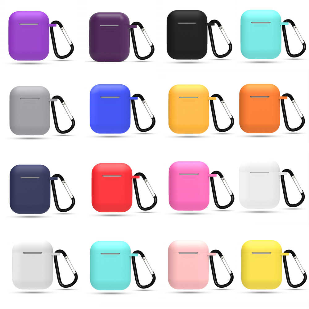 Чехол для наушников Air Pods Logo в ассортименте