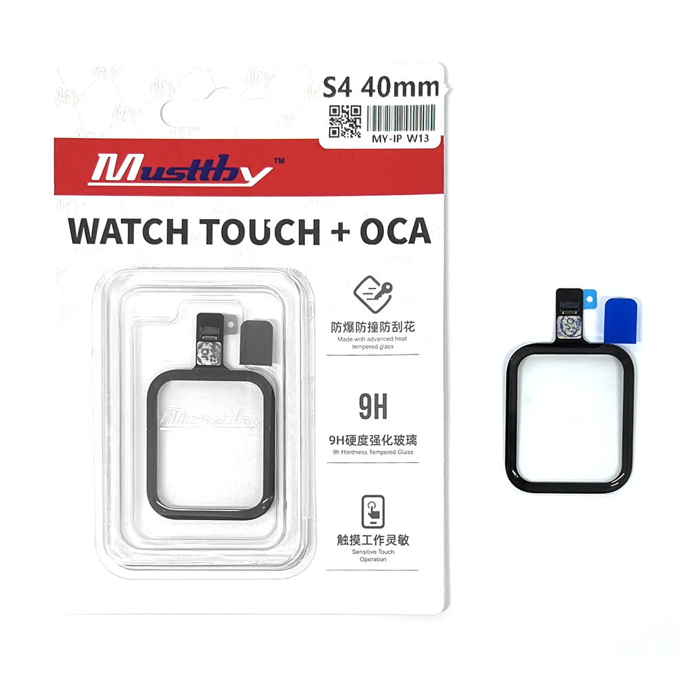 Touchscreen + OCA для Apple Watch S4 40mm Black (Musttby)