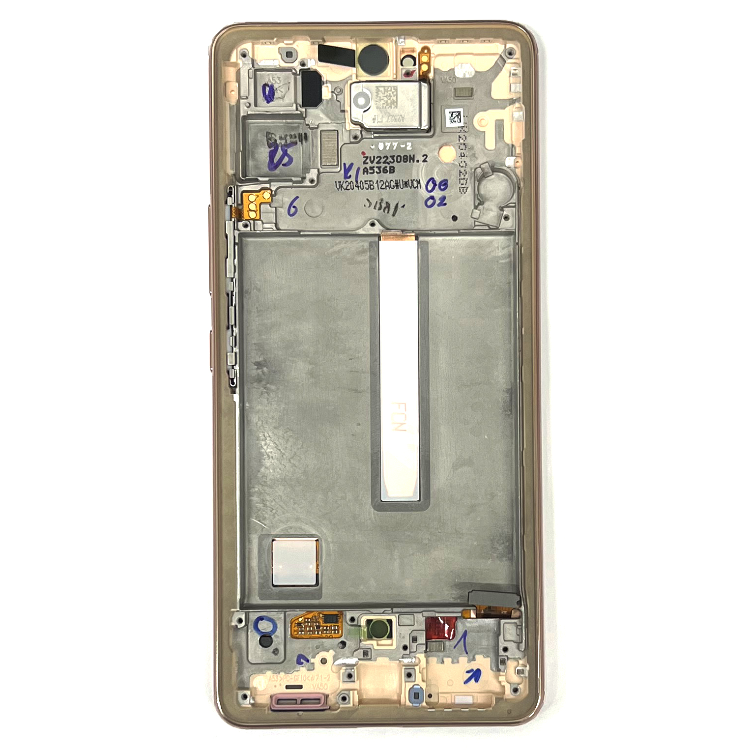 Дисплей + тачскрин для Samsung A536/ A53 Gold (Service) + Frame  АКЦИЯ!!!