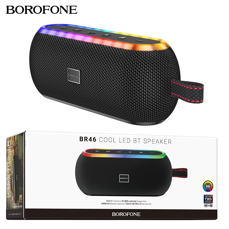 Bluetooth колонка Borofone BR46 Delight sports BT speaker (Black) (30)