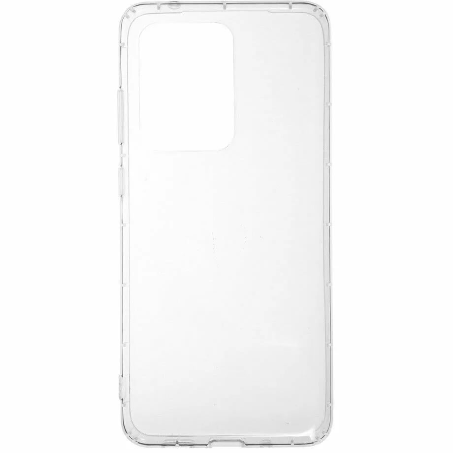 Силиконовый чехол для Samsung S20 Ultra (S11+) (G988) прозрачный (от 5шт цена 10р)