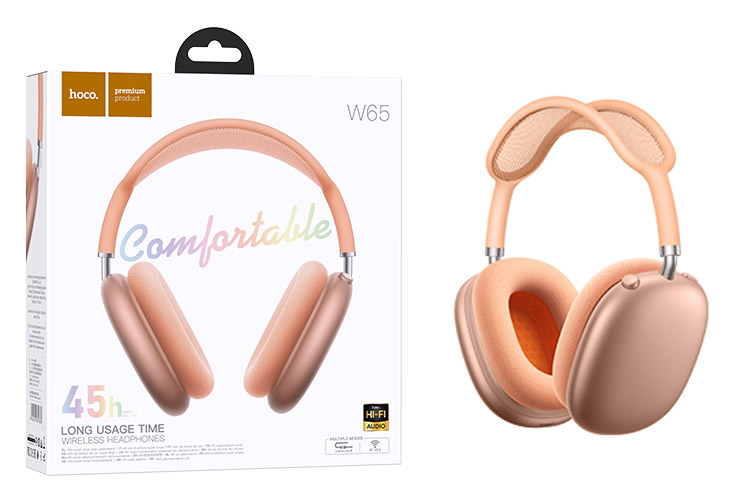 Наушники Hoco W65 Happy BT headphones (Orange) (40)