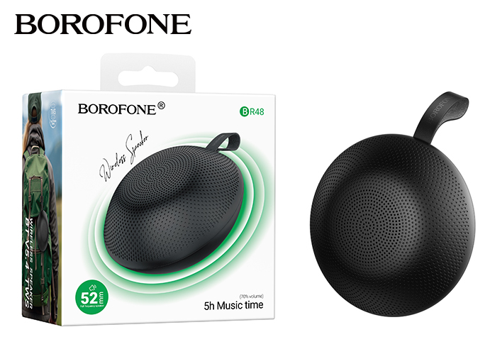 Bluetooth колонка Borofone BR48 Ufo sports BT speaker (Black)