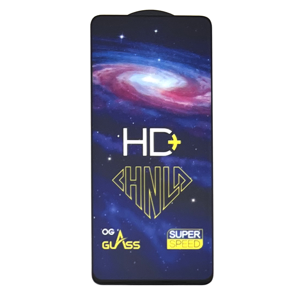 Защитное стекло для Honor X9 Black техпакет HD+ (от 10шт цена 29р)
