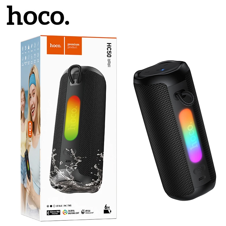 Bluetooth колонка Hoco HC50 Advantage BT speaker (Black Wave)
