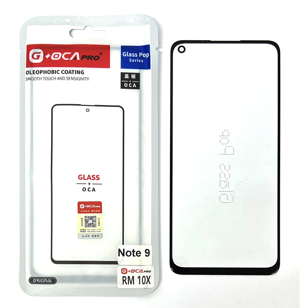 Glass+OCA Xiaomi Redmi Note 9/ 10X Black (Musttby)