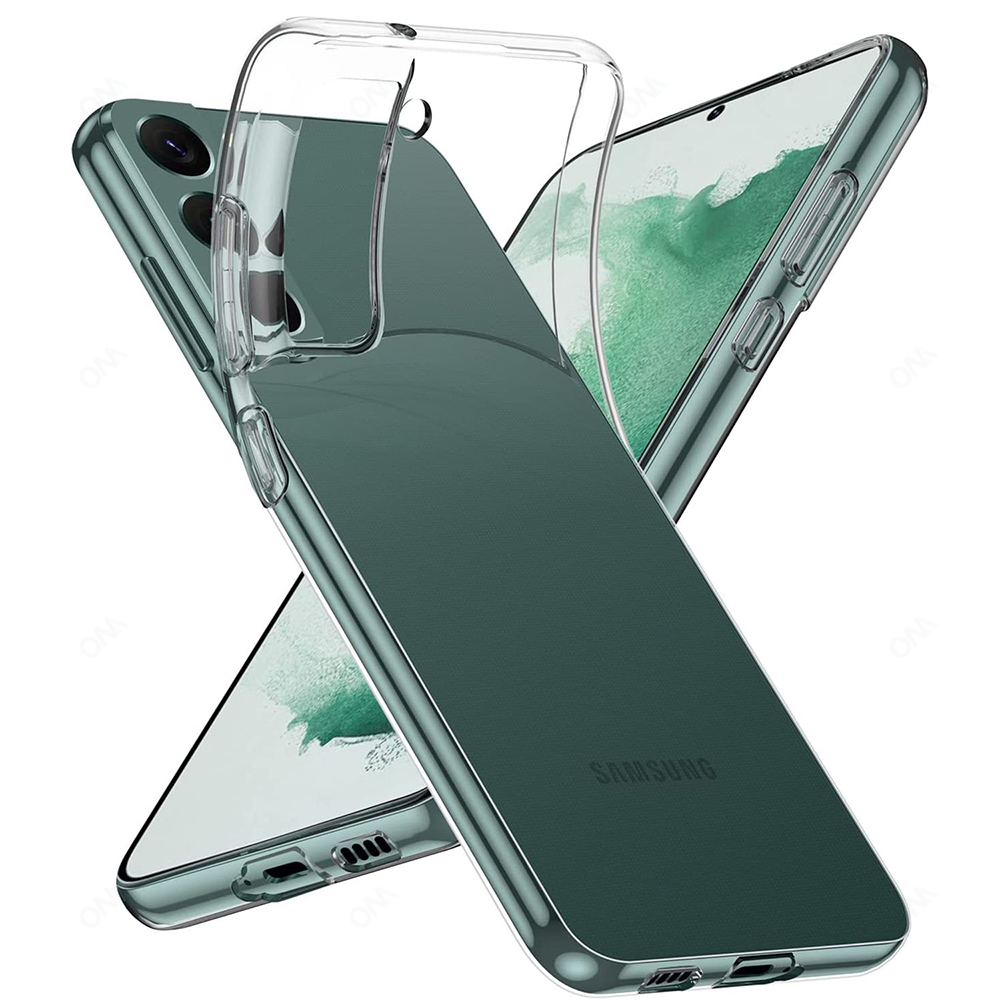 Силиконовый чехол для Samsung S23 (S911) прозрачный (от 5шт цена 10р)