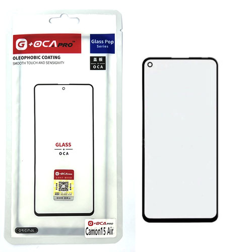 Glass+OCA Tecno Camon 15 Air (Black) (Musttby)
