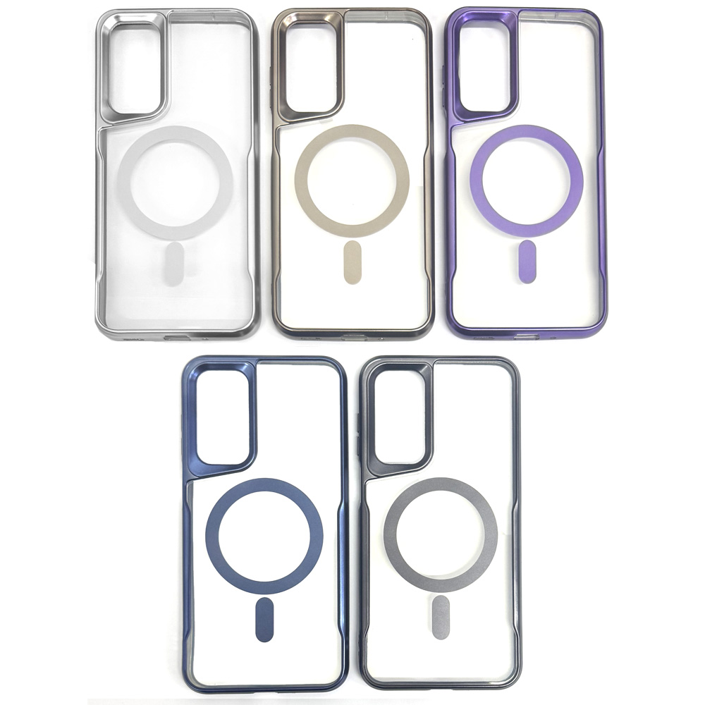 Силиконовый чехол Magnetic для Samsung A16 (A165 2025) цветные в ассортименте