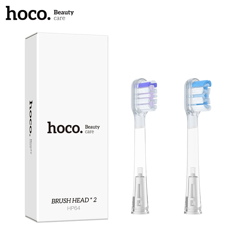 Насадки к зубной щетке Hoco HP64 Acoustic wave electric toothbrush (Transpaent)