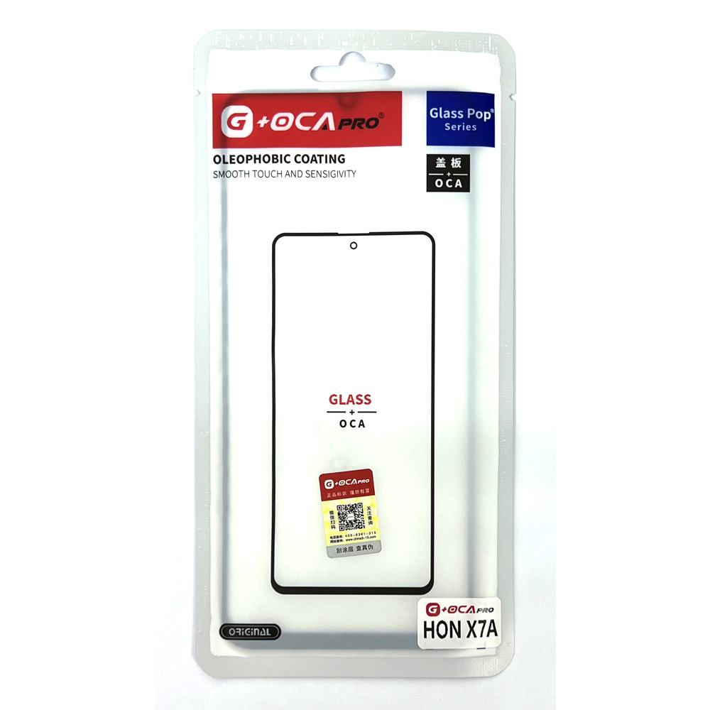 Glass+OCA Honor X7A Black (Musttby)