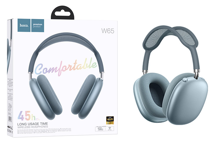 Наушники Hoco W65 Happy BT headphones (Blue) (40)