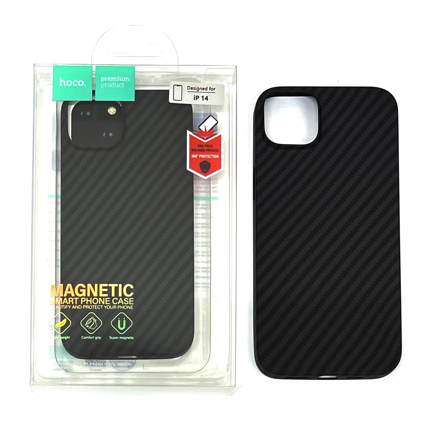 Задняя накладка для iPhone 14 Hoco Magnetic (Black)