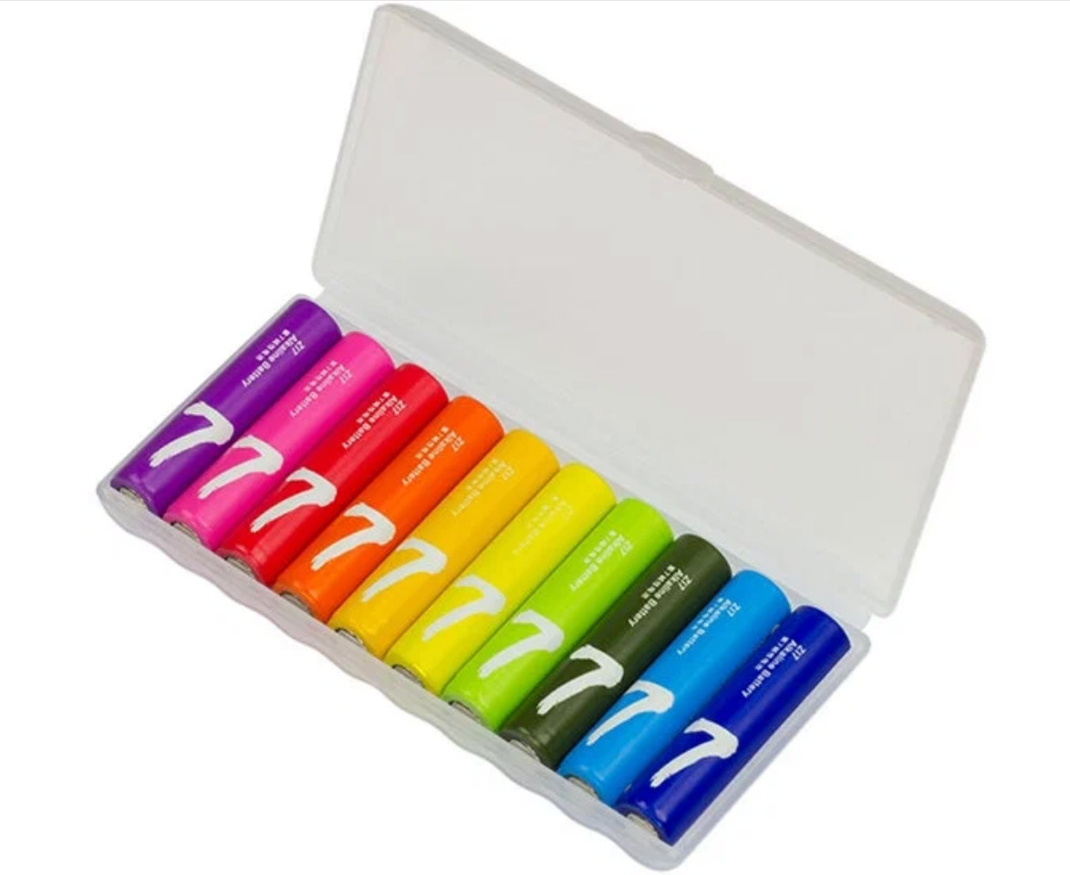 Батарейки Xiaomi ZMI Rainbow Zi7 AAA LR03 10 штук