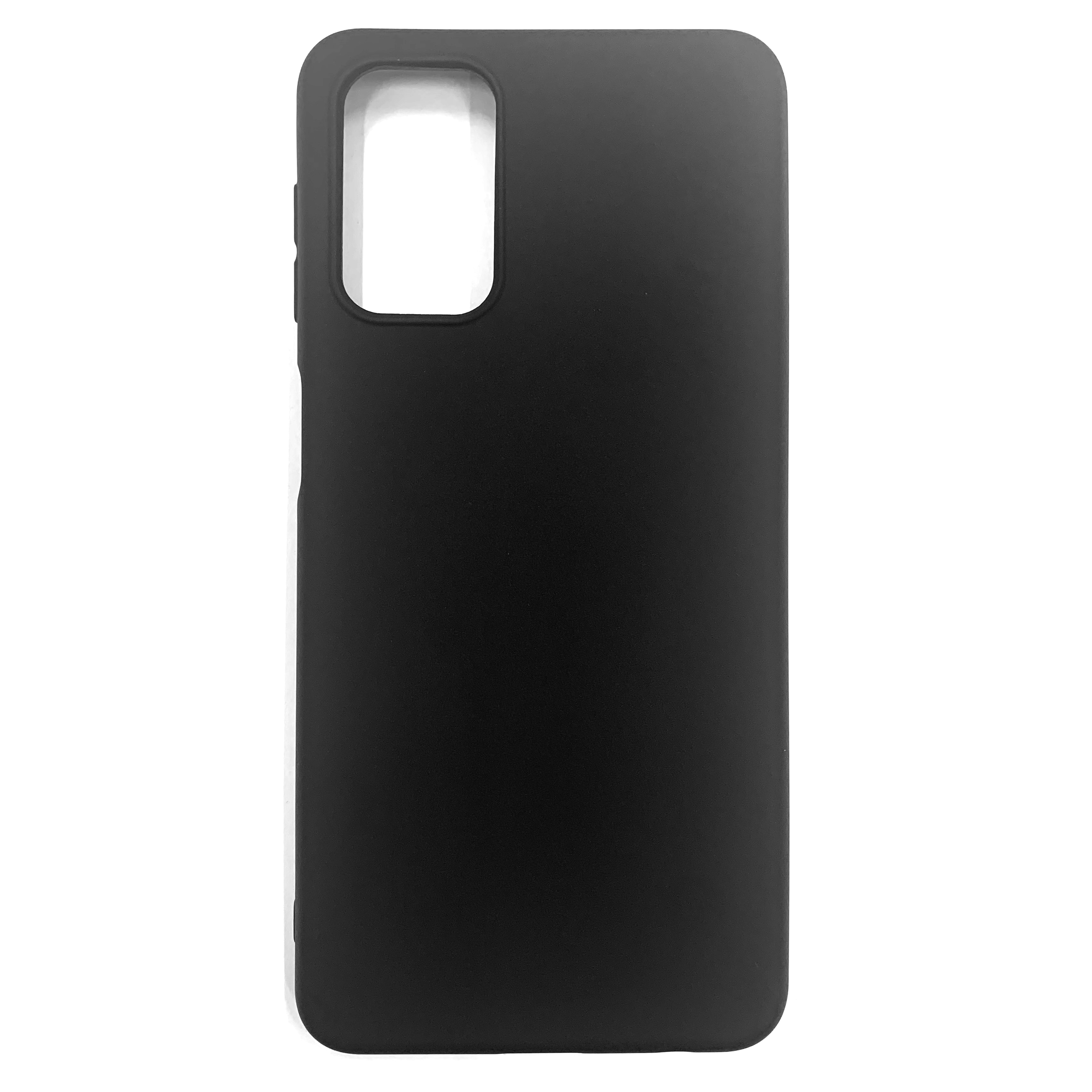 Силиконовый чехол для Samsung A32 5G/A12 (A325 2021) чёрный (от 5шт цена 10р)