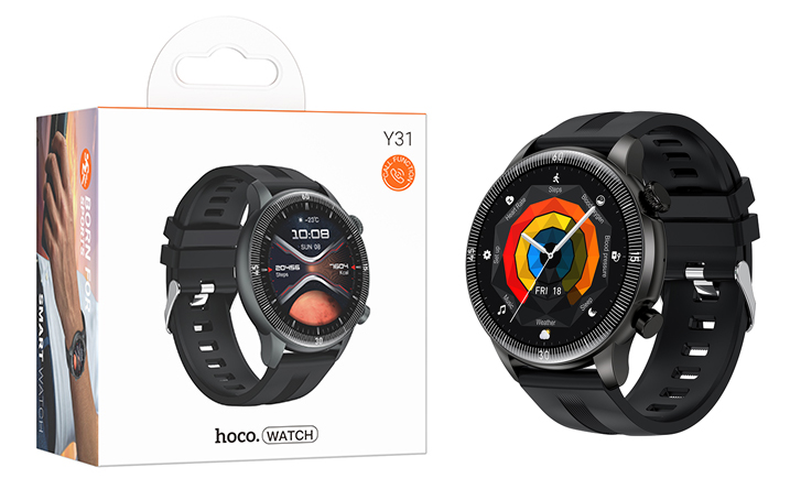 Смарт часы Hoco Y31 Smart sports watch (call version) (Black) (50)