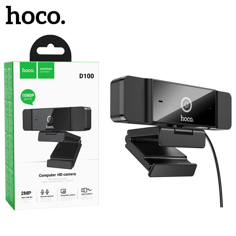 IP-камера Hoco D100 Computer camera (Black)