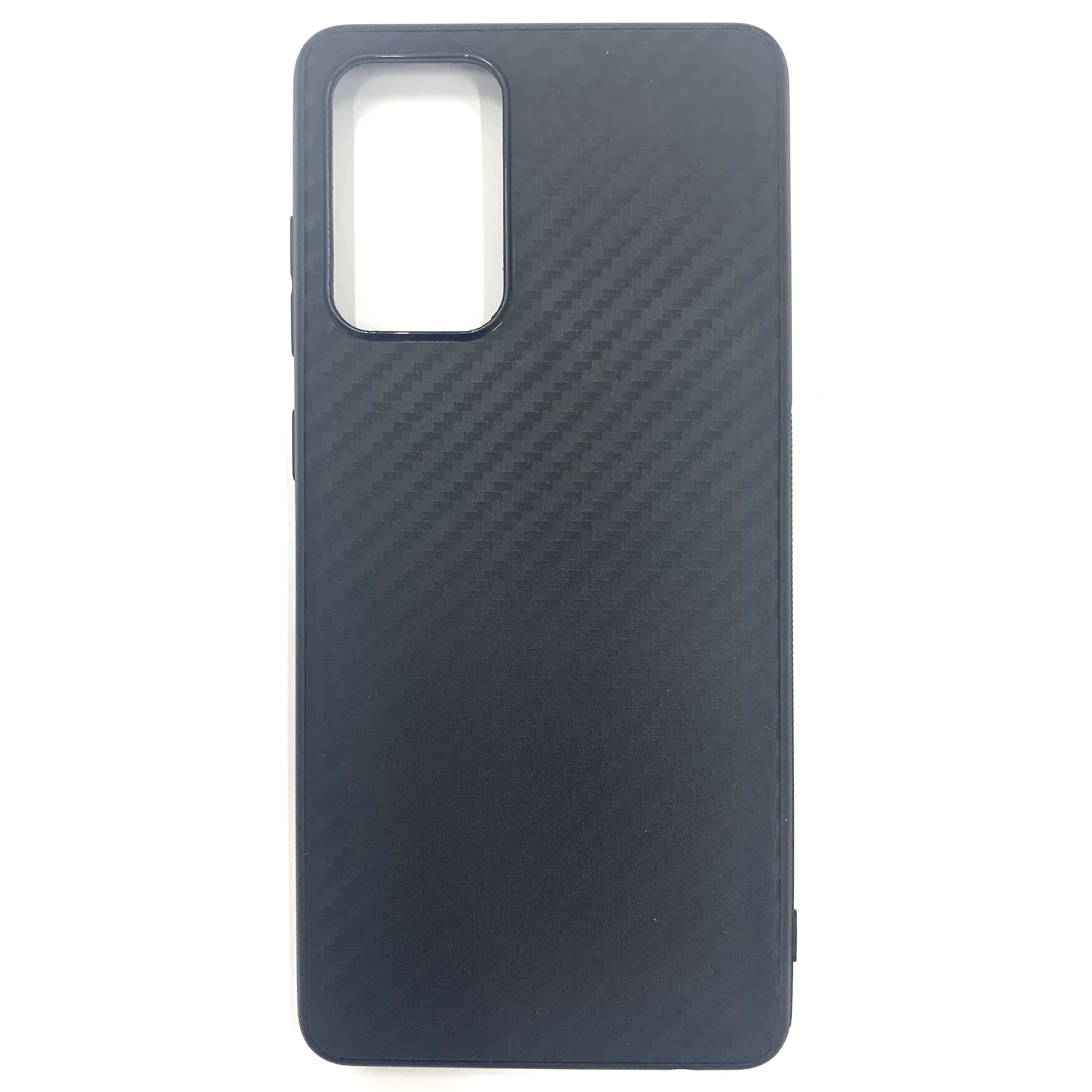 Силиконовый чехол для Samsung A72 (A725 2021) карбон
