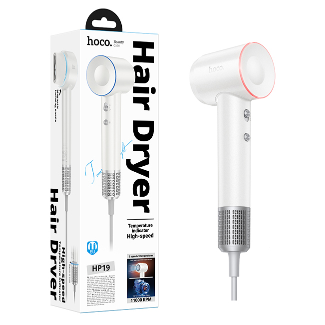 Фен Hoco HP19 High-speed hair dryer (White) (30)