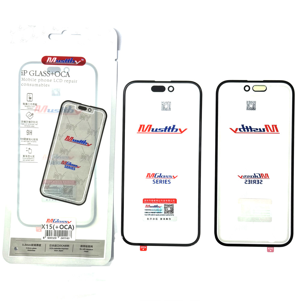 Glass+OCA Apple iPhone 15 (Musttby)