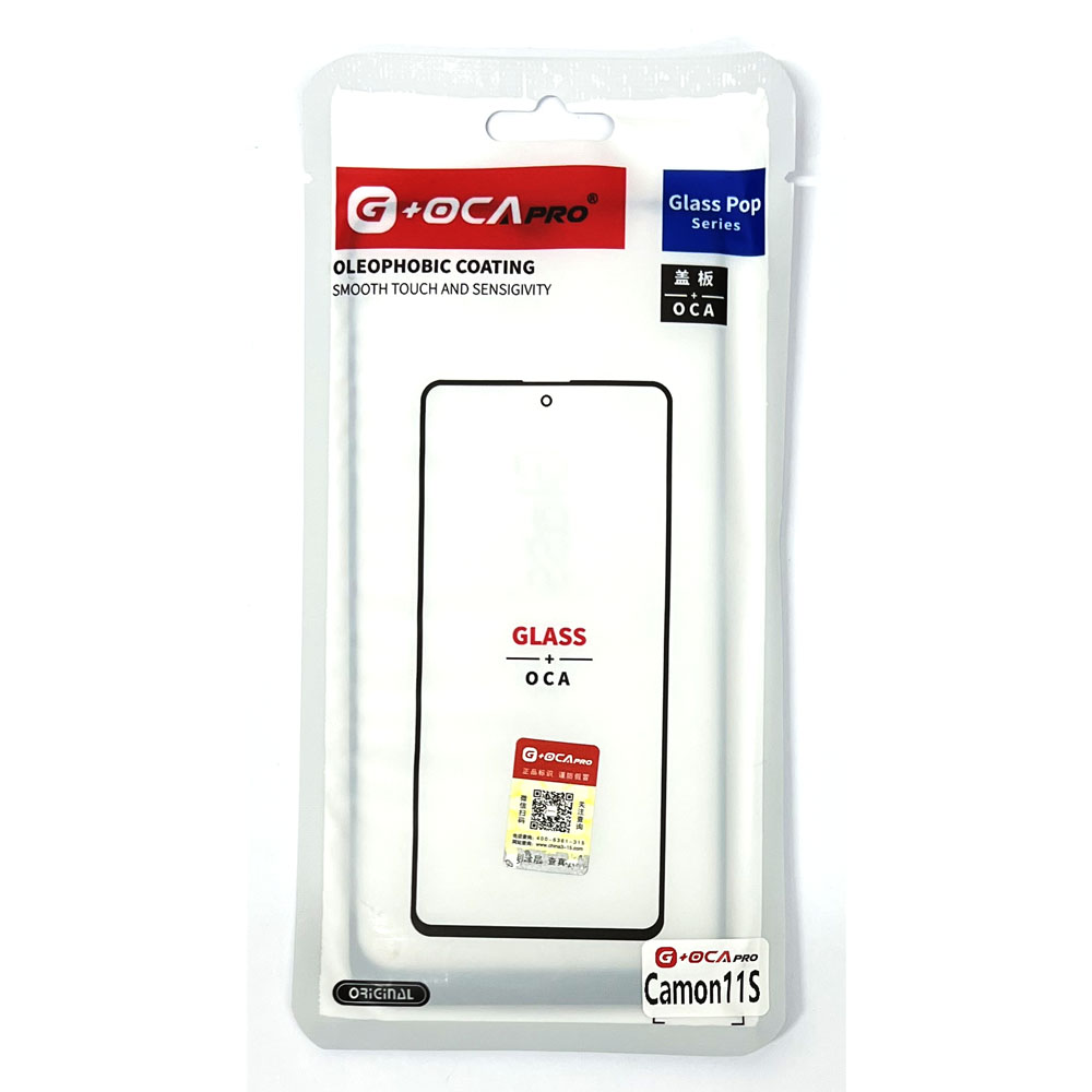 Glass+OCA Tecno Camon 11S (Black) (Musttby)
