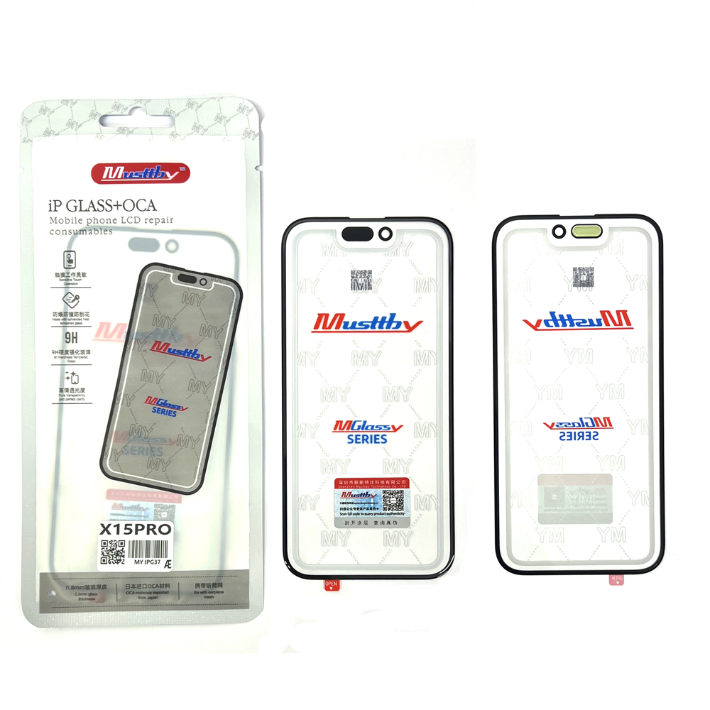Glass+OCA Apple iPhone 15 Pro (Musttby)