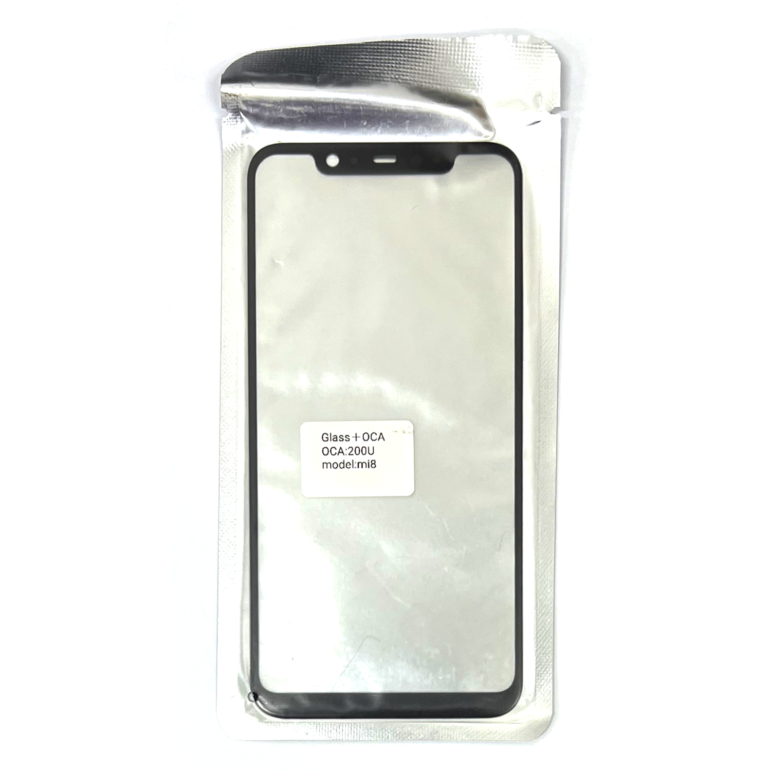 Glass+OCA Xiaomi Mi 8 Black Original
