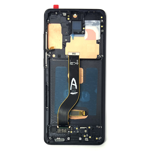 Дисплей + тачскрин для Samsung G985/ S20 Plus Black (Service) + Frame АКЦИЯ!!!