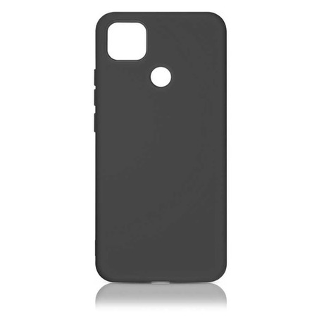 Силиконовый чехол для Xiaomi Redmi 9C чёрный (от 5шт цена 10р)