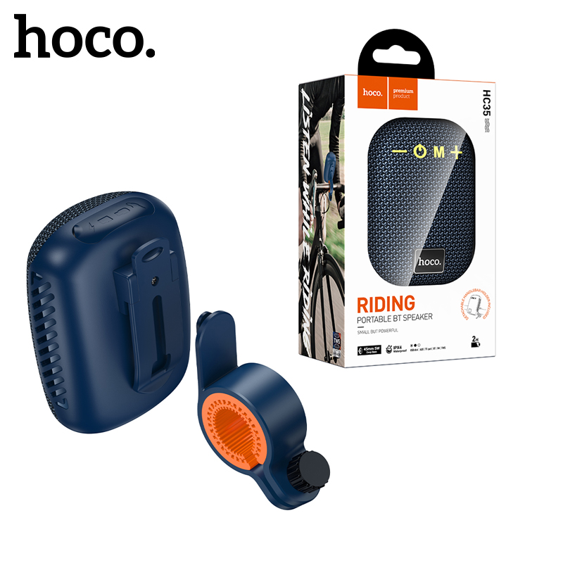 Bluetooth колонка Hoco HC35 для велосипеда Fun outdoor riding BT (Navy Blue)