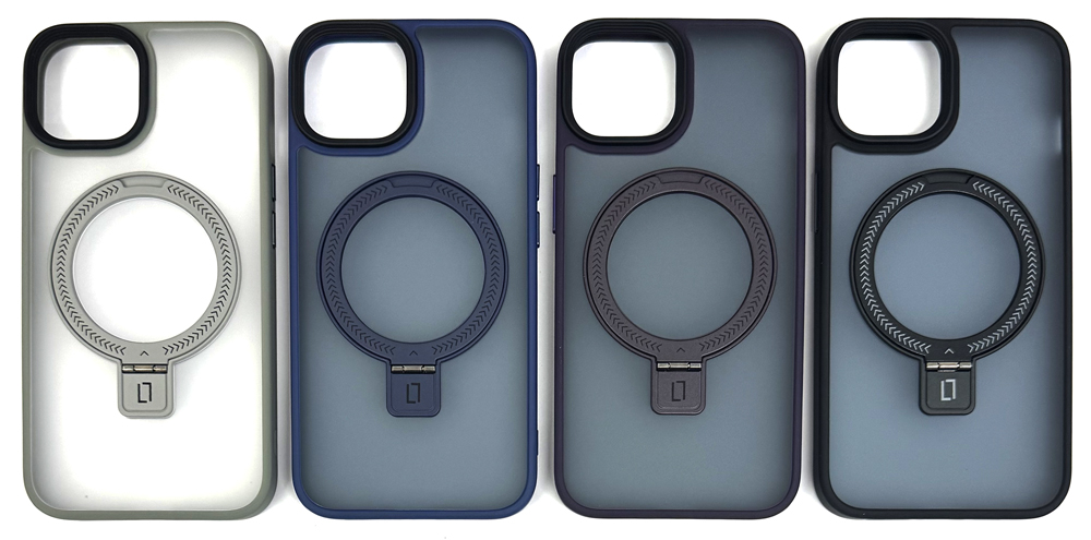 Задняя накладка для iPhone 12/ 12 Pro (6.1) Magnetic Pro с подставкой в ассортименте