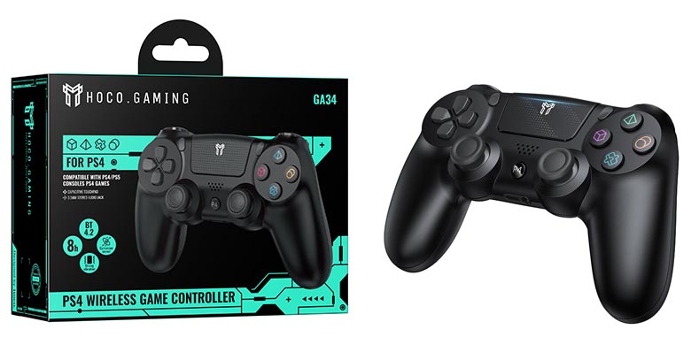 Джойстик Hoco GA34 Origin PS4 wireless game controller (Black)