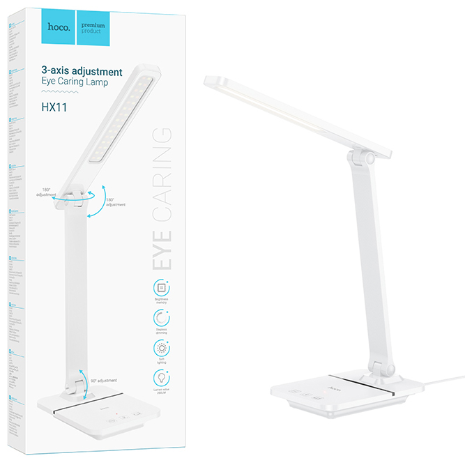 Светодиодный настольный светильник Hoco HX11 (White) (18)