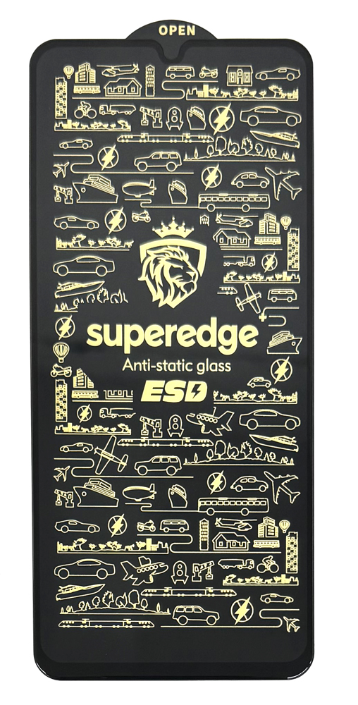 Защитное стекло для Xiaomi Redmi 14C/ Poco C75 Black техпакет Wotaer (от 10шт цена 44р)