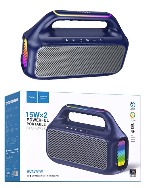 Bluetooth колонка Hoco HC47 Delight BT speaker (Blue)