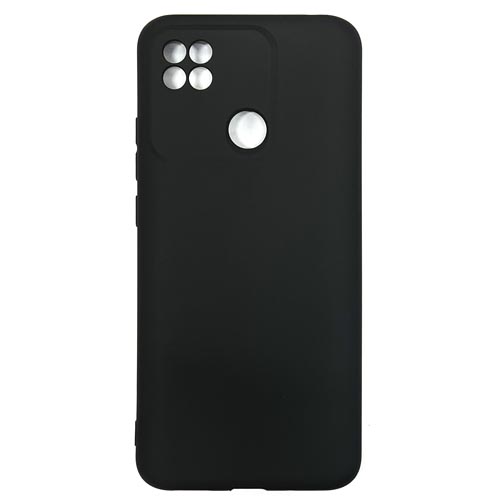 Силиконовый чехол для Xiaomi Redmi 10А чёрный (от 5шт цена 10р)