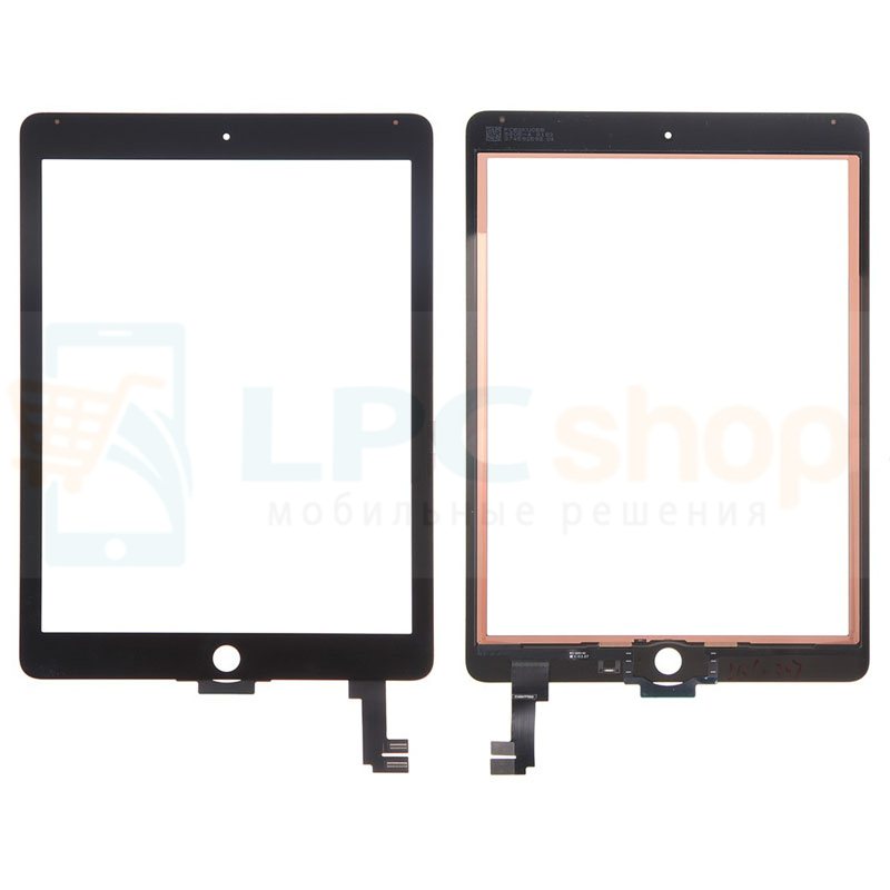 Sensor Touch Glass Apple IPAD Air 2 (A1566/A1567) (Black)