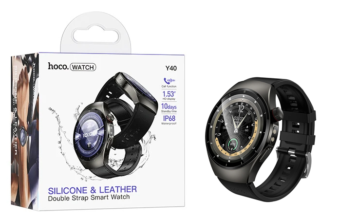 Смарт часы Hoco Y40 Smart watch(call version) (Black)