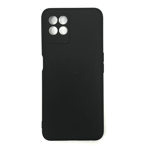 Силиконовый чехол для Realme 8i чёрный (от 5шт цена 10р)