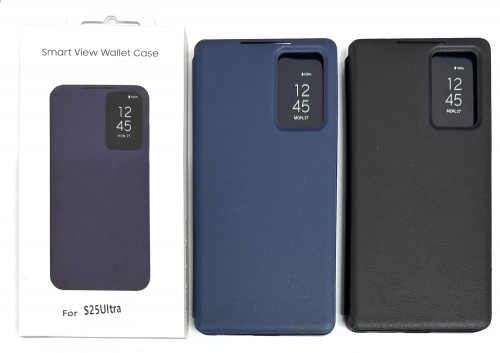 Сумка футляр - книга для Samsung S25 Ultra (S938) Smart View Wallet Case в ассортименте
